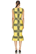 Marni Sleeveless Midi Dress in Maize, view 3, click to view large image.