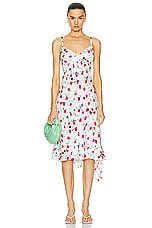 Marni Patterned Dress in Lily White, view 1, click to view large image.