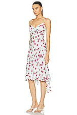 Marni Patterned Dress in Lily White, view 3, click to view large image.