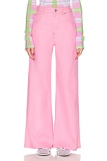Marni Wide Leg in Pink Clematis, view 1, click to view large image.