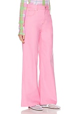 Marni Wide Leg in Pink Clematis, view 2, click to view large image.