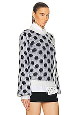 Marni Long Sleeve Sweater in Lily White, view 2, click to view large image.