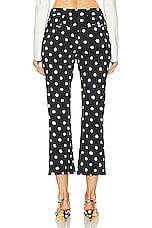 Marni Cropped Pant in Black, view 3, click to view large image.