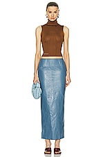 Marni Maxi Skirt in Opal, view 4, click to view large image.