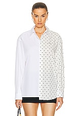 Marni Long Sleeve Top in Lily White, view 2, click to view large image.