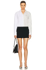 Marni Long Sleeve Top in Lily White, view 6, click to view large image.