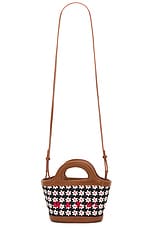 Marni Tropicalia Micro Bag in Red, White, & Black, view 1, click to view large image.