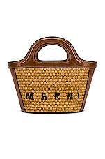 Marni Micro Tropicalia Bag in Sienna, view 1, click to view large image.