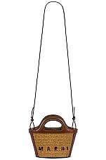 Marni Micro Tropicalia Bag in Sienna, view 6, click to view large image.