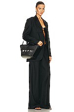 Marni Tropicalia Small Bag in Black, view 2, click to view large image.