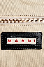 Marni Tropicalia Small Bag in Black, view 7, click to view large image.