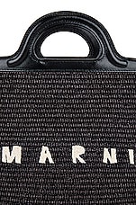 Marni Tropicalia Small Bag in Black, view 8, click to view large image.