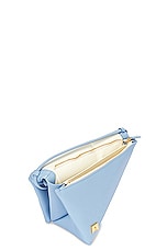 Marni Prisma Triangle Bag in Smoke Blue, view 5, click to view large image.