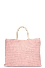 Marni Large Basket Bag in Light Pink, view 4, click to view large image.