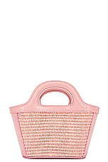 Marni Tropicalia Micro Bag in Light Pink, view 4, click to view large image.