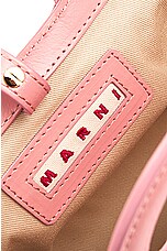 Marni Tropicalia Micro Bag in Light Pink, view 7, click to view large image.