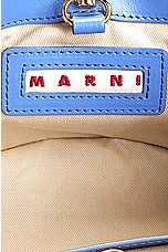 Marni Tropicalia Micro Bag in Blue, Brown, & Opal, view 7, click to view large image.