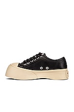 Marni Pablo Lace Up Sneakers in Black, view 5, click to view large image.