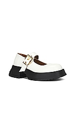 Marni Mary Jane High in Lily White, view 2, click to view large image.