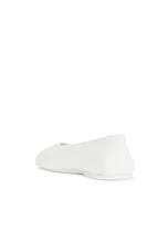 Marni Ballet Flat in Lily White, view 3, click to view large image.