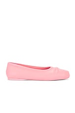 Marni Ballet Flat in Pink, view 1, click to view large image.