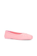Marni Ballet Flat in Pink, view 2, click to view large image.