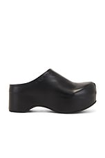 Marni Sabot Clog in Black, view 1, click to view large image.