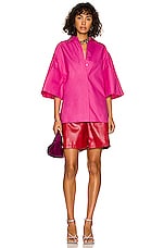 Max Mara Lacuna Short in Red, view 4, click to view large image.