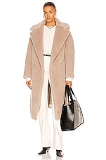 Max Mara Tedgirl Coat in Beige, view 1, click to view large image.