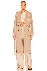 Max Mara Madame Coat in Sand, view 1, click to view large image.