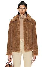 Max Mara Ted Dino Jacket in Camel, view 1, click to view large image.