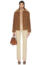 Max Mara Ted Dino Jacket in Camel, view 5, click to view large image.