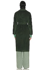 Max Mara Madame Coat in Moss Green, view 4, click to view large image.