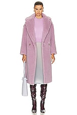 Max Mara Tedgirl Coat in Lilac, view 1, click to view large image.