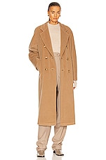 Max Mara Madame Coat in Camel, view 1, click to view large image.