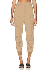 Max Mara Tskirt Pant in Camel, view 1, click to view large image.