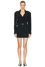 Max Mara Mini Skirt in Black, view 4, click to view large image.