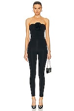 Maygel Coronel Matuna Jumpsuit in Black, view 1, click to view large image.
