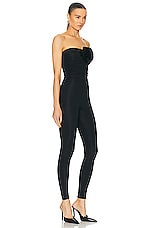 Maygel Coronel Matuna Jumpsuit in Black, view 2, click to view large image.