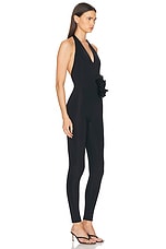 Maygel Coronel Mocoa Jumpsuit in Black, view 2, click to view large image.
