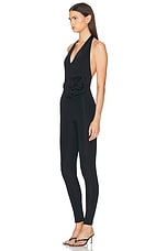 Maygel Coronel Mocoa Jumpsuit in Black, view 3, click to view large image.