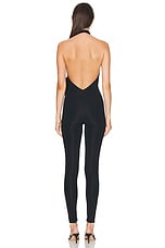 Maygel Coronel Mocoa Jumpsuit in Black, view 4, click to view large image.
