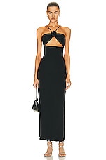 Maygel Coronel Cenit Dress in Black, view 1, click to view large image.