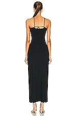 Maygel Coronel Cenit Dress in Black, view 3, click to view large image.