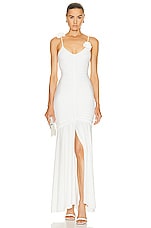 Maygel Coronel Alejandra Dress in White, view 1, click to view large image.