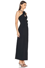 Maygel Coronel Liri Dress in Black, view 2, click to view large image.
