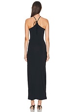 Maygel Coronel Liri Dress in Black, view 4, click to view large image.