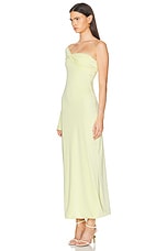 Maygel Coronel Belice Dress in Lime, view 3, click to view large image.