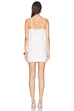 Maygel Coronel Coari Dress in Off White, view 4, click to view large image.
