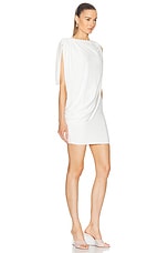 Maygel Coronel Ricaurte Dress in Off White, view 2, click to view large image.